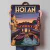 Hoi An Vietnam Travel Printed Poster Customized Retro Wall Art Vintage Metal Tin Signs for Home Gaming Room Decoration Cozy At