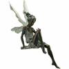 New Fairy Statue Garden Miniatures Outdoor Ornament Sitting Fairy Sculpture Yard Landscape Decoration