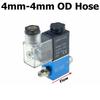 12V 24V 220V Pneumatic Solenoid Valve 2 Position 1/4 Port 2 Way Normally Closed 2V025-08 Air Compressor Magnetic Control Valve