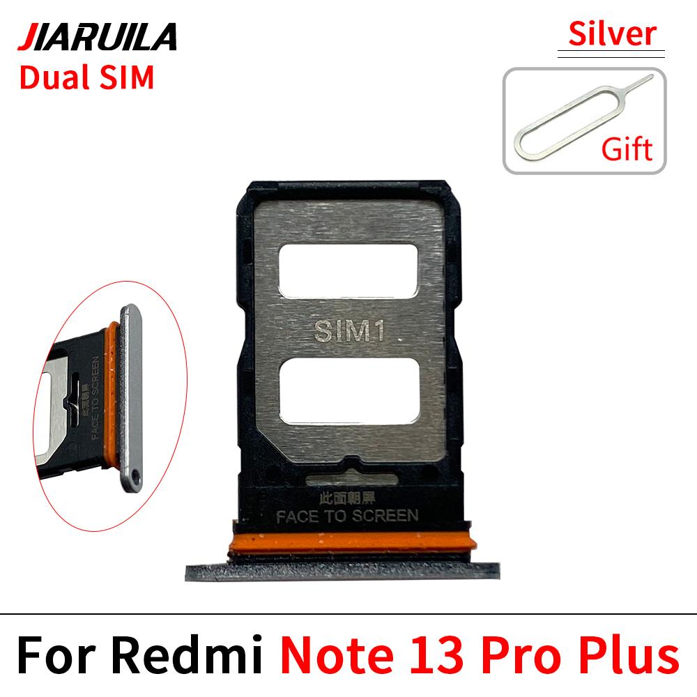 Слот для SIM-карты для Xiaomi Redmi Note 11 Pro 1G 1G / Note 11 Pro Plus Держатель лотка SIM-карты Слот для карты Micro SD Адаптер