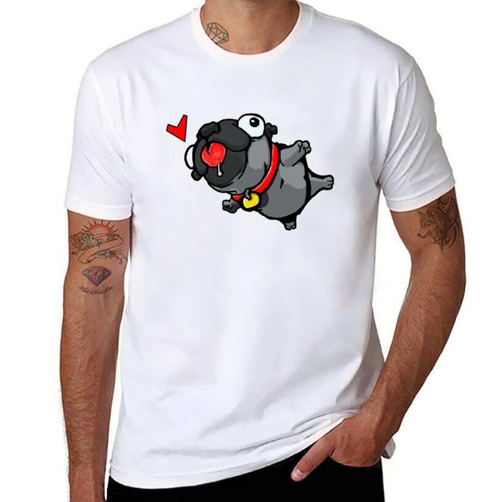 Spelunky Pup Tshirt Utility Work Short Sleeve Top