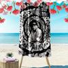Name Custom Eminem poster Print Beach Towel, Large Soft Quick Dry Towel for Beach Camping Swimming