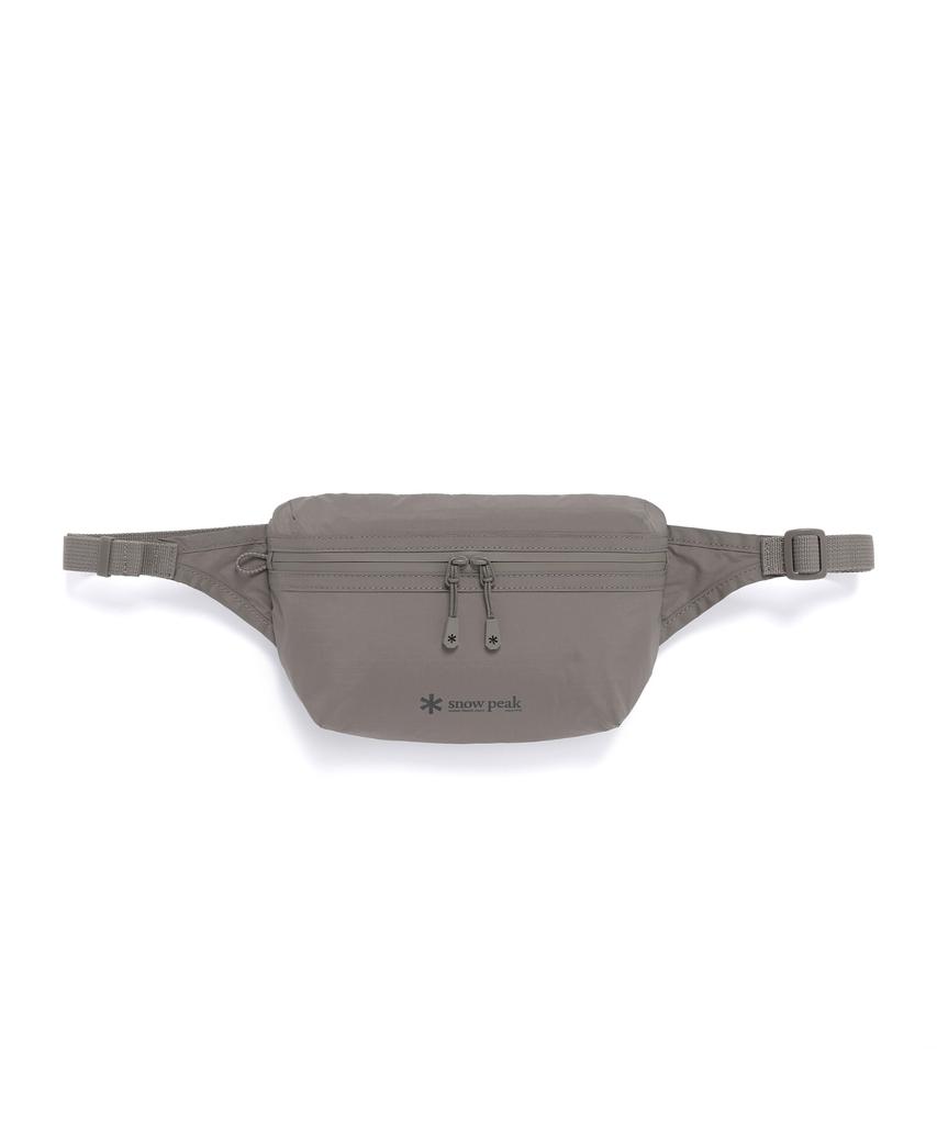 Snowpeak Apparel Легкая поясная сумка Cordura 1 л (S26Mutbg08) Темный хаки