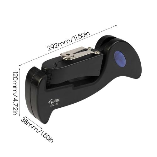 Snsowed Folding Guitar Stand, Universal Floor-Mounted A-Frame Instrument Holder for All Guitars, Acoustic, Classical, Electric, Bass, and Travel Guita