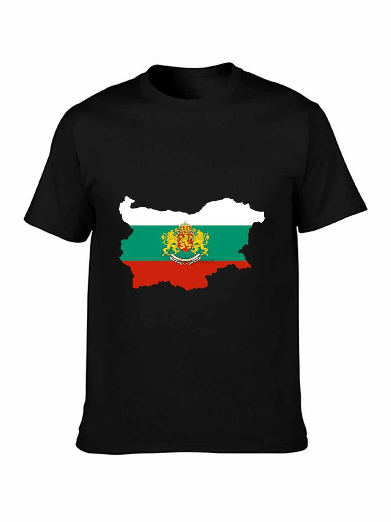 Болгарская карта Флаг Герб Болгария Футболка Все размеры