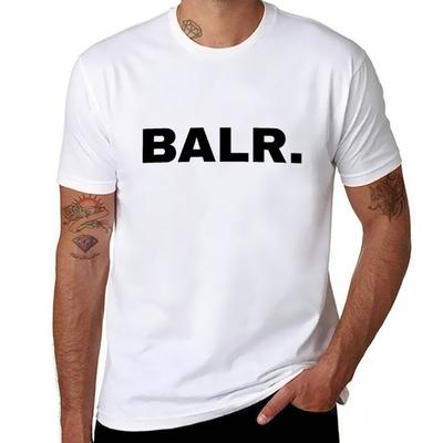 BALR Футболка мужская футболка хлопок высокое качество аниме футболки оверсайз Футболка