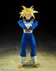 TAMASHII NATIONS S.H.Figuarts Dragon Ball Super Saiyan Trunks - The Super Power He Holds Within, Approximately 140mm, PVC & ABS, Painted Mov
