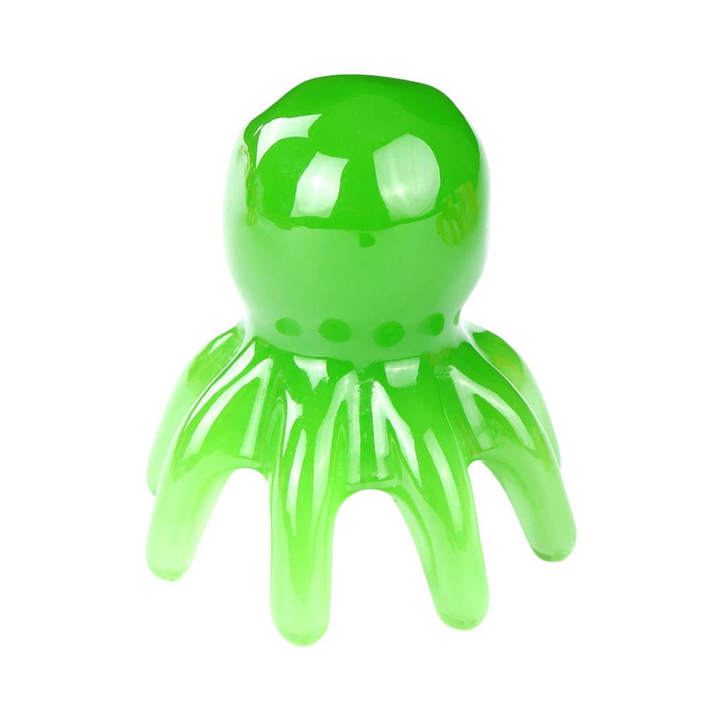 Ручной массажер для кожи головы «Осьминог» с 8 щупальцами, массажные инструменты Гуаша для головы и тела, расслабляющие триггерные точки, массажные инструменты