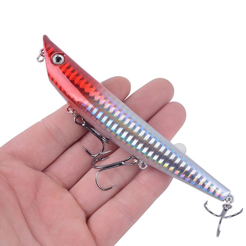 Искусственная приманка 3D глаза Рыба Плавающая воблер Плавающая приманка для ловли рыбы Minnow Приманка/Снасти/Воблер Море