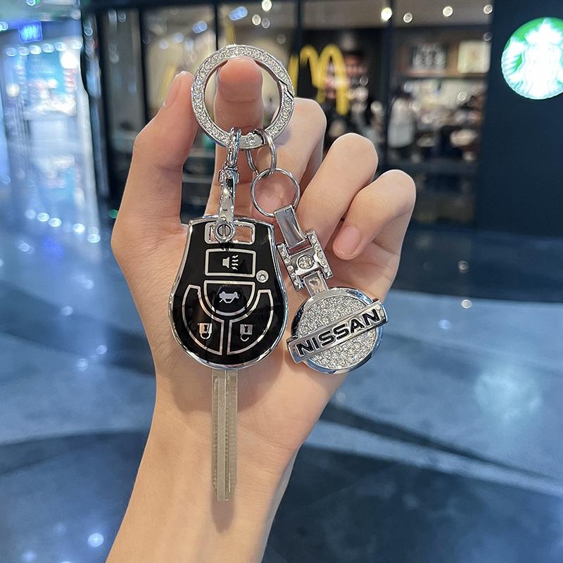 Подходит для Nissan Sunshine Key Case15Style11Model Чехол для автомобильного ключа и брелок Xuan Yi March Lida Прямая пластина