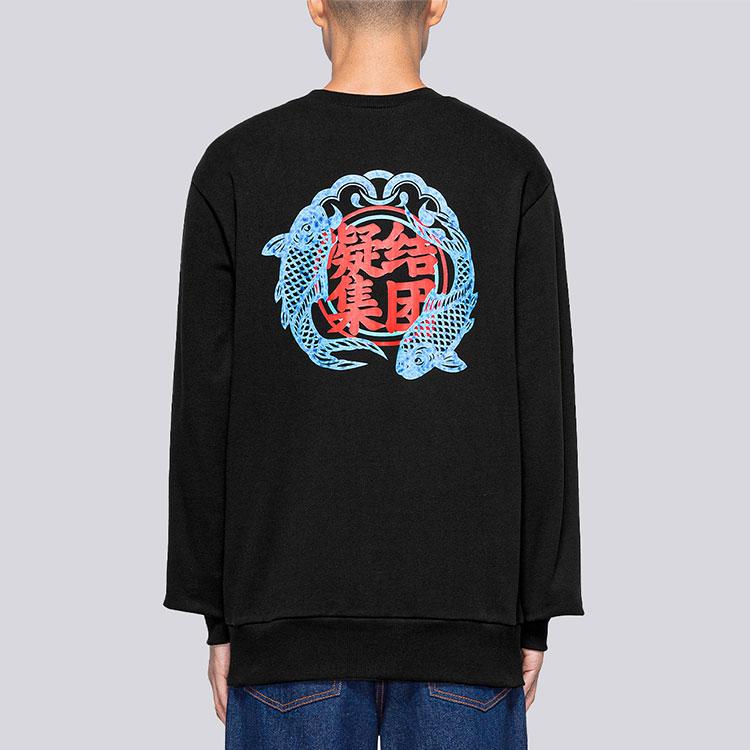 CLOT Sweatshirts Unisex Crew Neck Moderate Regular CTSS22FTM312