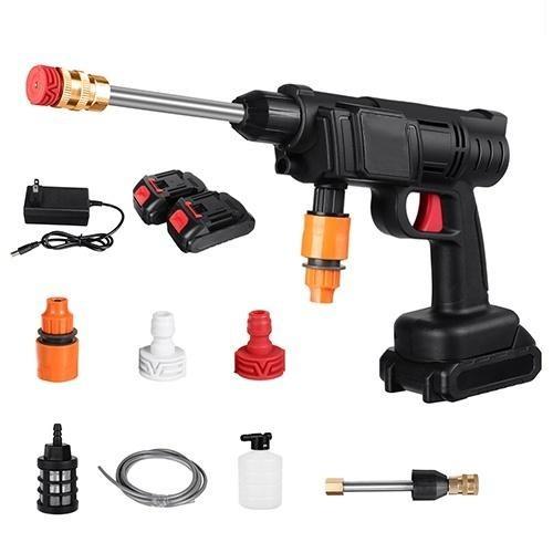 2000 Вт 90 бар портативная беспроводная автомойка под давлением автомойка высокого давления водяные пистолеты очиститель регулируемая насадка