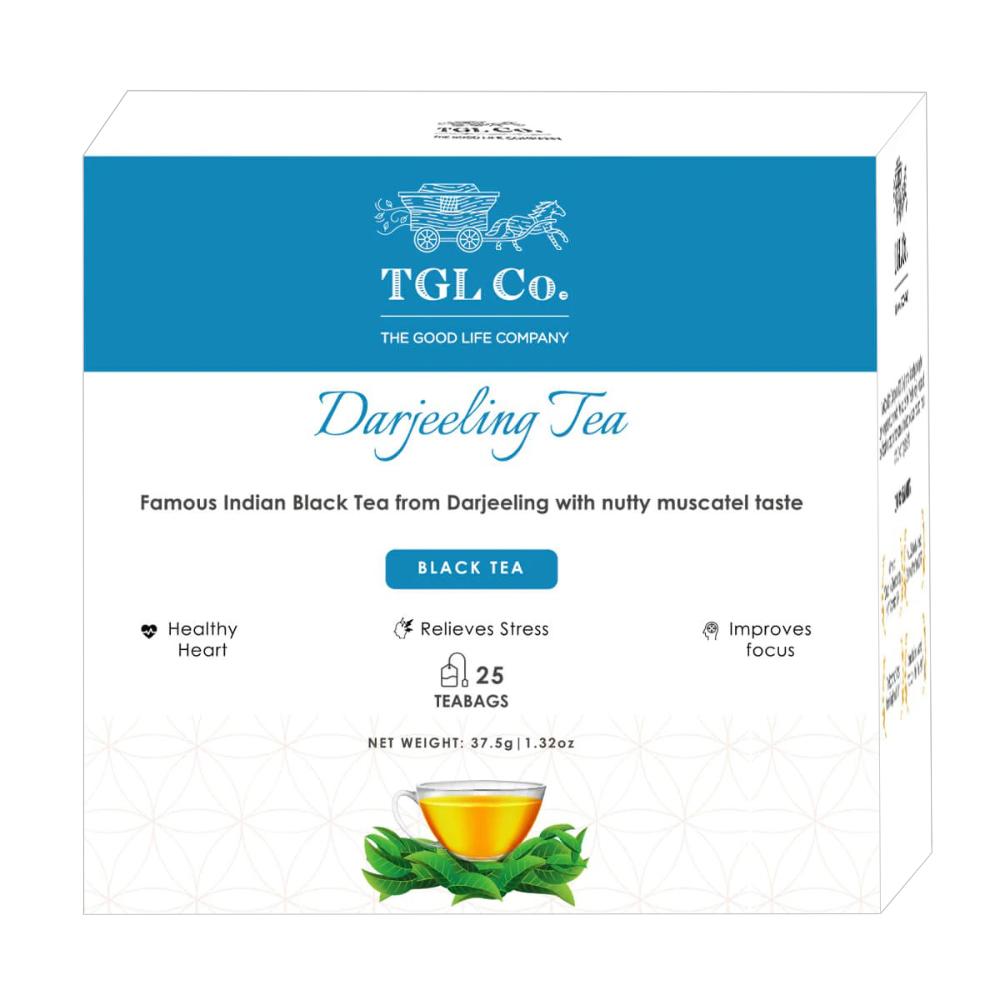 Black Tea Darjeeling (25 Pak, 1.5 G), Darjeeling Black Tea, TGL Co.