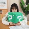 Креативная плюшевая игрушка в виде знака вопроса Стильный пуфик-оттоманка для домашнего декора и сидения