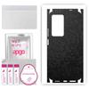apgo Protective Skin Sticker for the Back+sides Compatible with Xiaomi Redmi K50 Pro, Full Wrap Film, Foil, Vinyl - Pattern Black Honeycomb