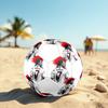 Футбольный мяч CR7, размер 5, разноцветный, подходит для всех возрастов, машинная строчка, материал ПВХ, соревновательного уровня, прочный и с высоким отскоком