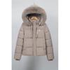 Womens Warm Puffer Jacket With Detachable Sleeve Hooded Short Cotton Coat Thick Fleece Lined Korean Style Winter Outerwear