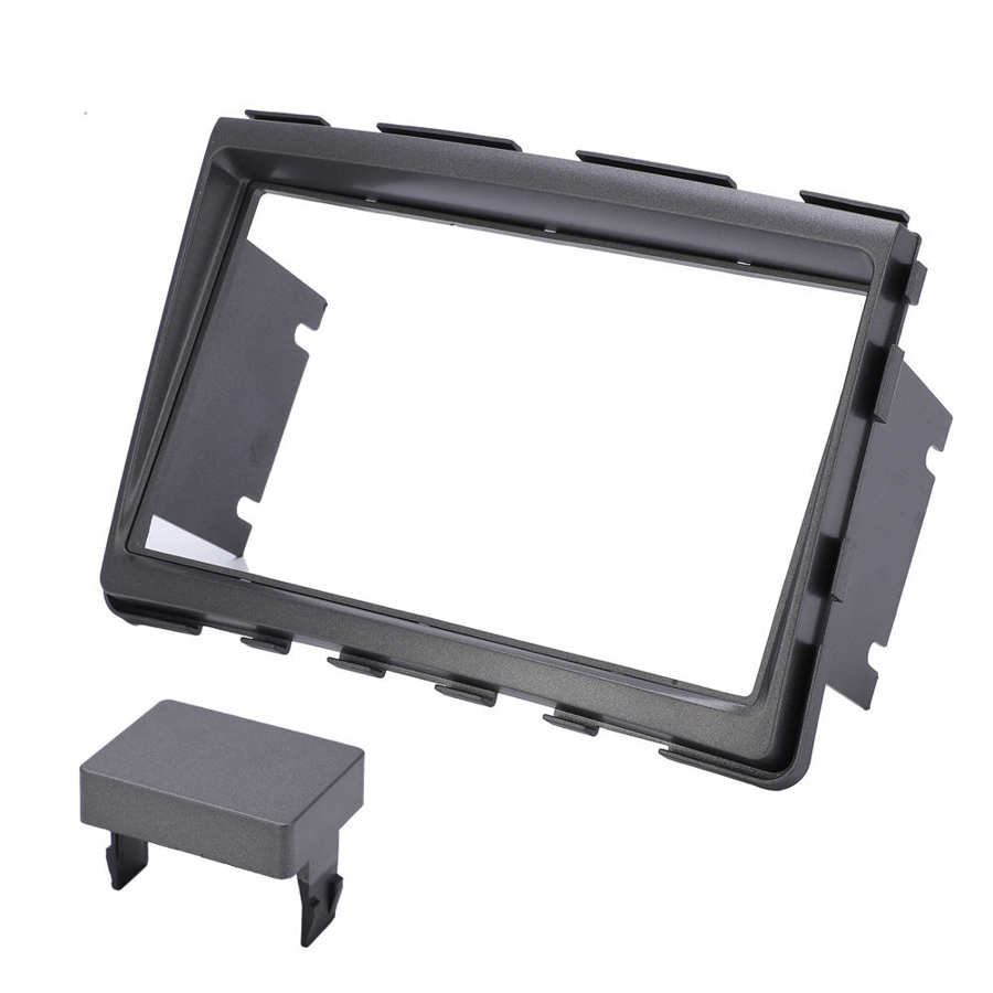 2Din Radio Stereo Fascia Frame Trim Replacement for SSANG YONG Rodius/Turismo/Stavic 2013+ Dash Stereo Bezel