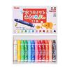 Pentel Crayon Washable Futokurayon GWM1-12 12 цветов