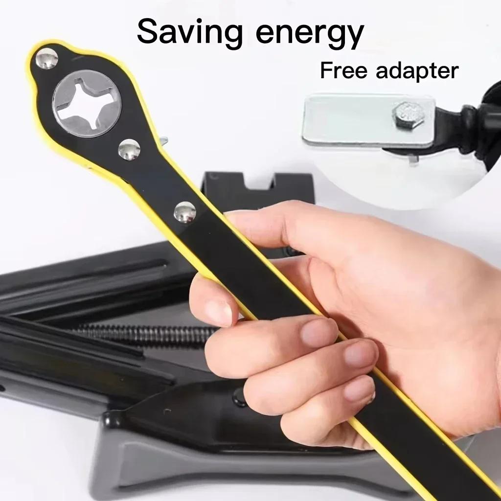 1pcs Car Mounted Small Car Universal Crank Handle Accessories with CAR Tools Car Jack Handle Lever Labor-saving Wrench Tool Ship