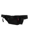 Men Waist Bag Large Capacity One Shoulder Waterproof Chest Pack for Outdoor Sports Cycling Mountaineering Black
