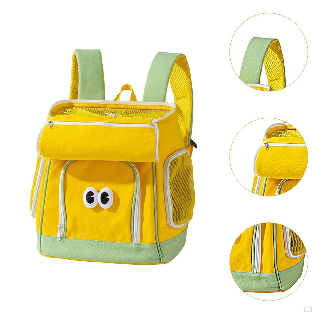 Рюкзак-переноска для кошек, дышащая сумка для домашних животных для маленьких и средних собак, кошек, боковое окно для транспортировки