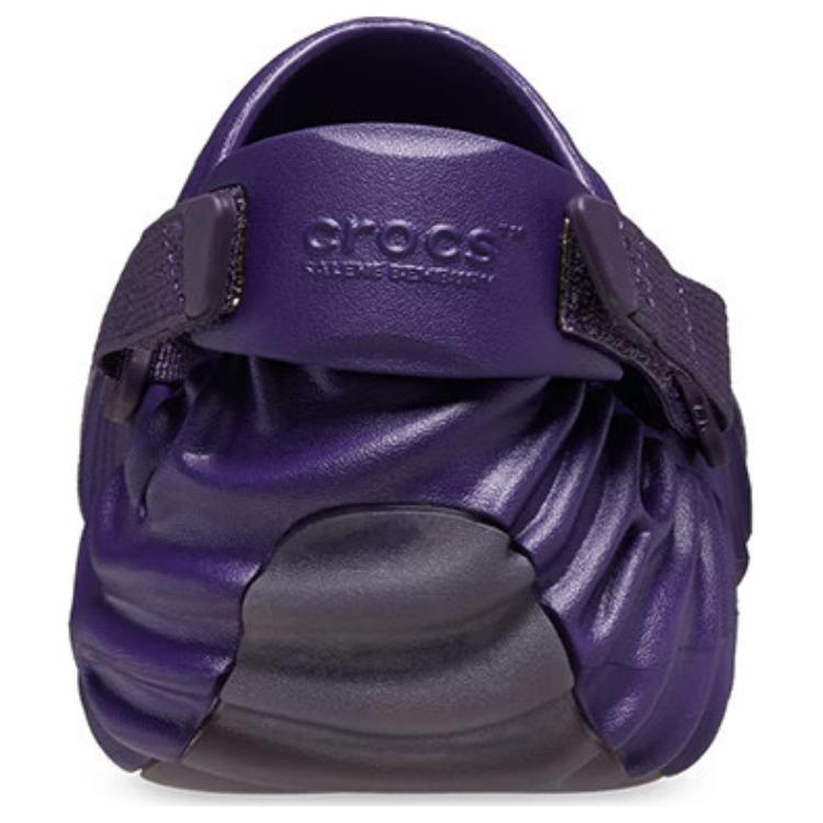 Crocs Унисекс x Salehe Bembury Pollex Черносмородиновый Фиолетовый Простые Универсальные Дышащие Клоги для улицы 207393-5BC