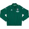 adidas 2023-24 Leeds United Player Issue Presentation Soft Stylish Jacket Унисекс Куртка зеленая HU1334