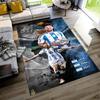 Messi Customizable Name Floor Rug Office Rug Perfect for Hallway Bedrooms Balcony Outdoor Antislip Carpet Anime Office Decor Perfect Gift for Women/Me