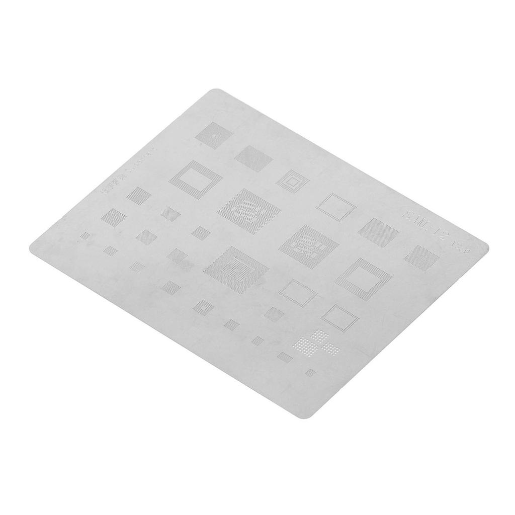 Шаблон трафарета для реболлинга BGA из нержавеющей стали, быстрая луженая сетка для BGA-ремонта для Samsung S20