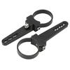 Lightronic 2 Piece Set of 2 Pipe Stays Clamp Mounting Brackets with Diameter 0.08