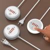 PD20W Multi Port Socket with LED Light 2 Type-C+4 USB Fast Charging Wall Charger USB Adapter Charger for Phones Tablets