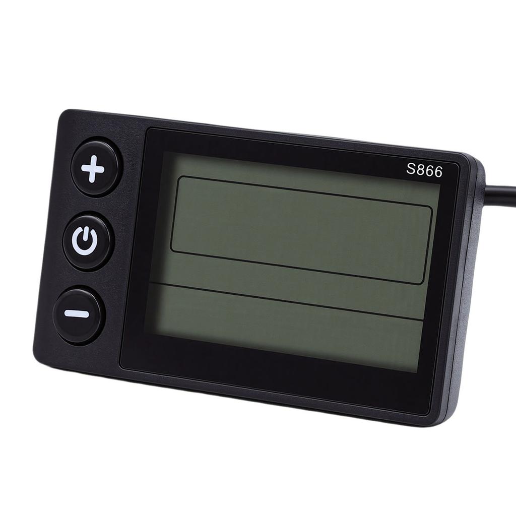 S866 Электросамокат LCD Дисплей Панель Управления для Модификации Самоката Велосипедный Аксессуар