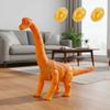 Plastic Will Lay Eggs Dinosaurs Toys Projection Crawling Long-necked Toys  Birthday Gift