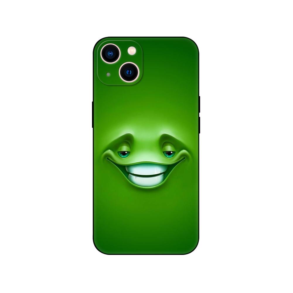 Черный чехол из ТПУ для Samsung Galaxy A50 50S A30S A10 A01 A11 A21S A31 A41 A51 A71 Чехол с забавным лицом, милый мультфильм
