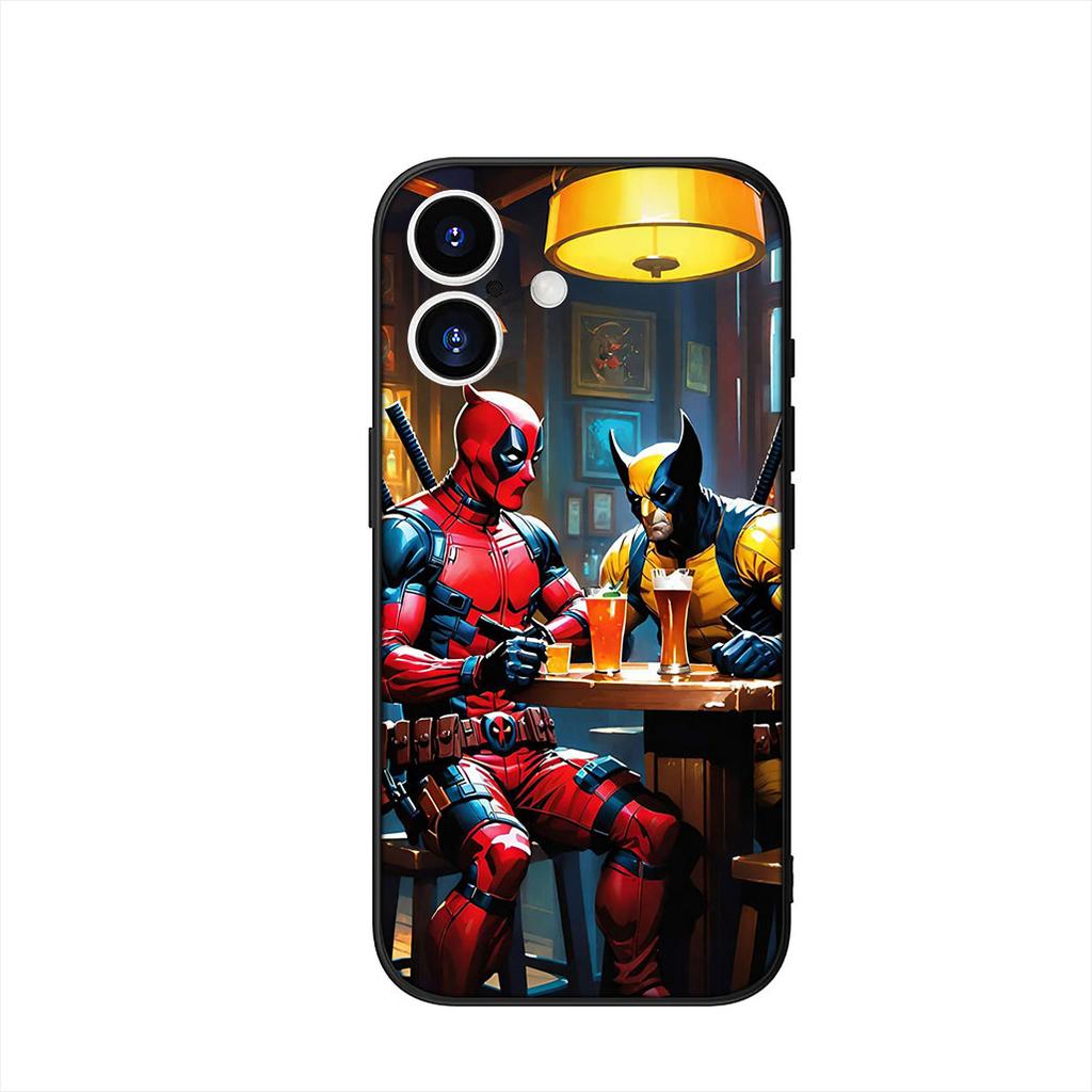 Phone Cover for Xiaomi Redmi 15C 15 A4 A5 9A 9T 10A 10C 9C NFC Note 11 9 10 Pro 8T Case Wolverine Marvel Deadpool Comics Casing
