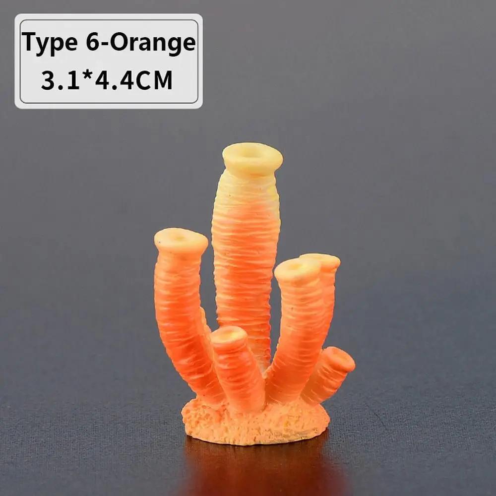 Аквариум Искусственный Коралл Ландшафтные Украшения Сад Аквариум Декор Смола Рифовая Скала Создание Имитация Морская Звезда Сделай Сам Фон