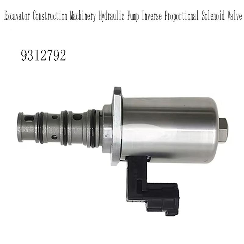9312792 Excavator Construction Machinery Hydraulic Pump Inverse Proportional Solenoid Valve For Hitachi EX200-5G-AU62