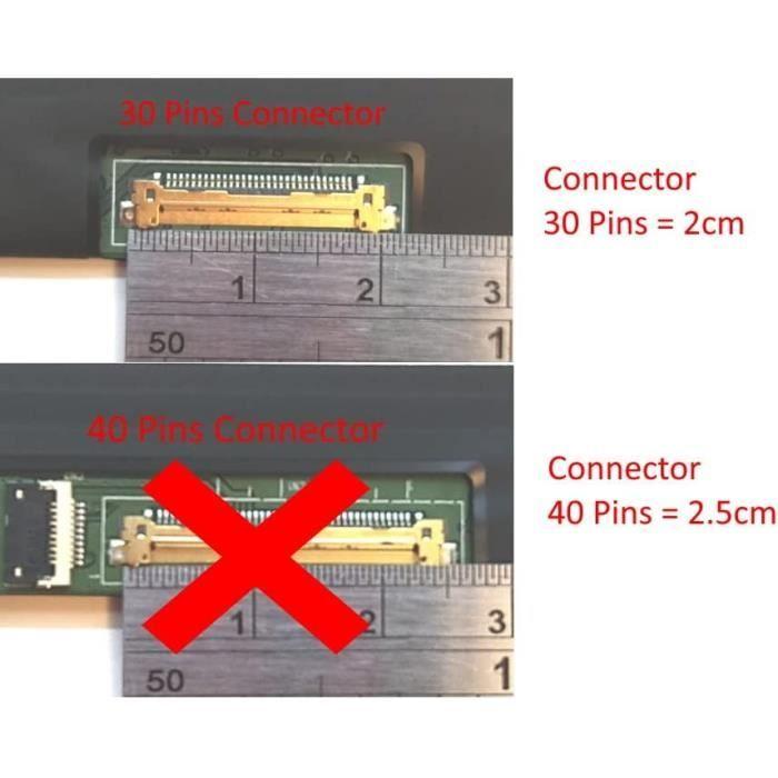 Écran LCD LED 15,6 pouces - A Plus Screen - Full HD 1920 x 1080 - IPS - Noir - 16:9