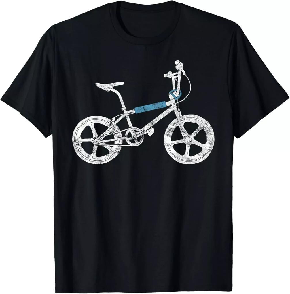 Винтажная футболка в стиле Old School 80-х 90-х BMX для любителей ретро-велосипедов
