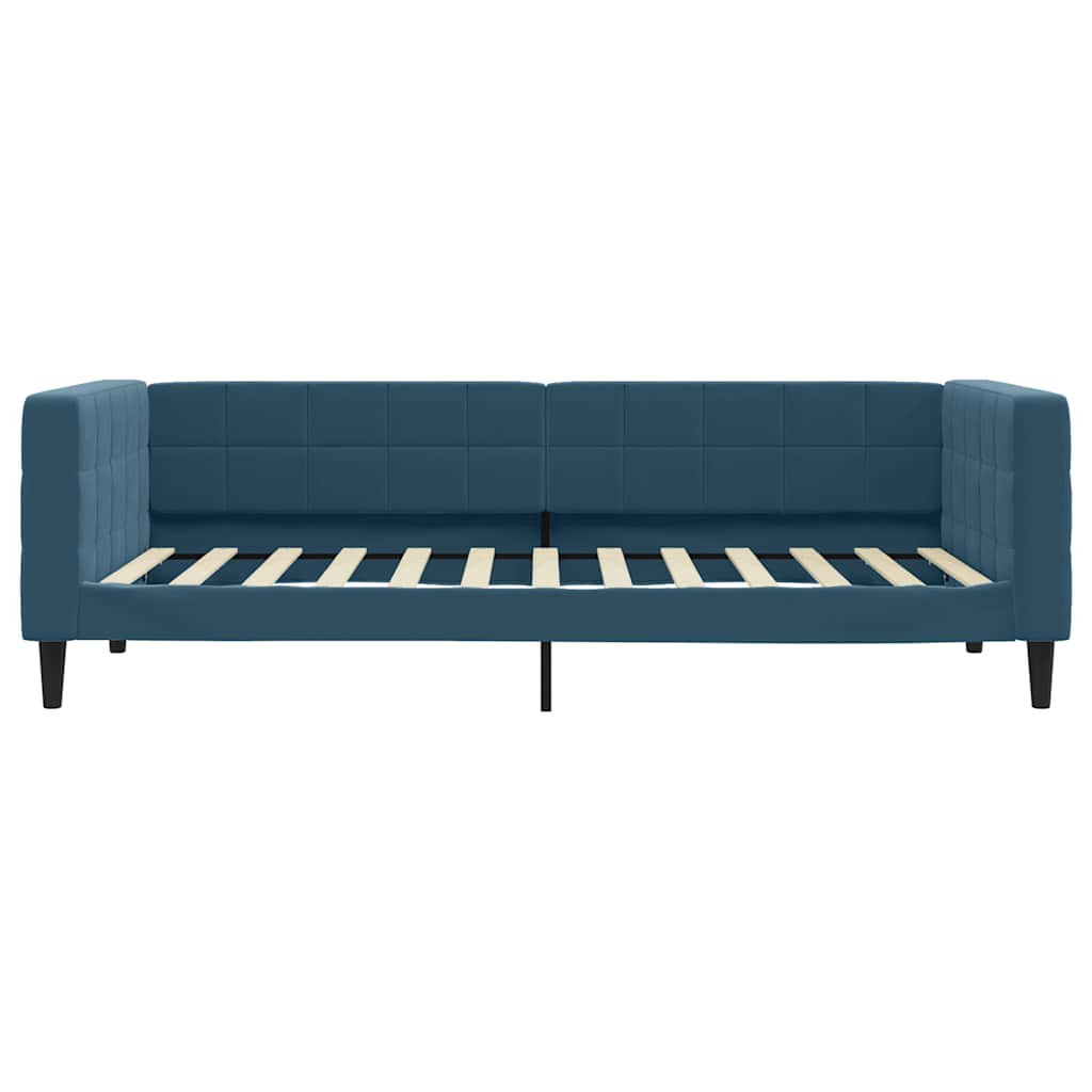 Daybed Blue 100x200 cm Velvet