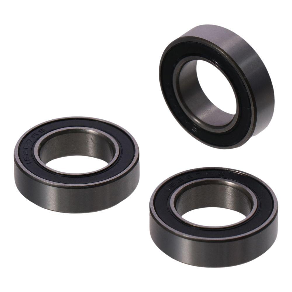 4шт стальной резиновый герметичный подшипник 15x26x7 мм 15267-2RS шарикоподшипники насосная промышленность