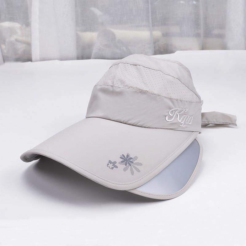 Летняя шляпа от солнца для женщин с широкими полями и дышащей полиэстеровой тканью, аксессуары для занятий спортом на открытом воздухе