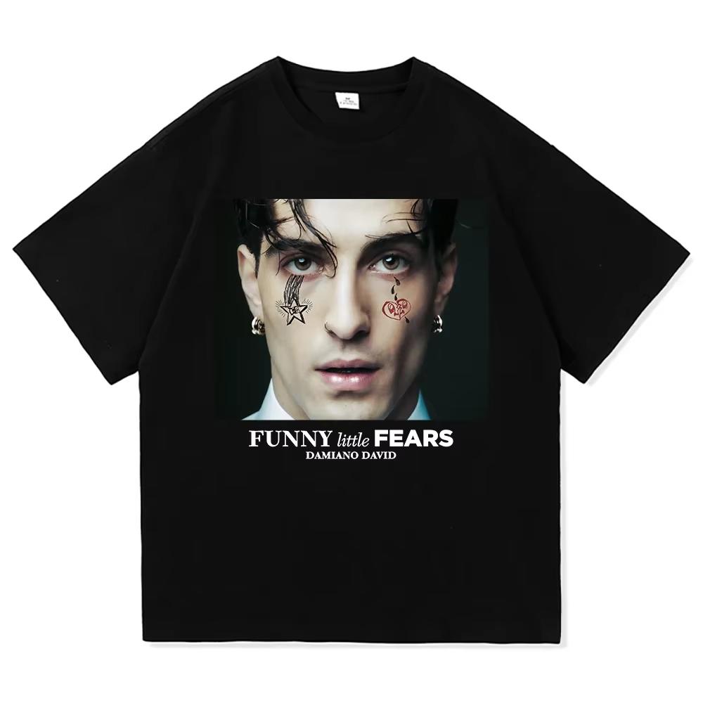 Loose Printed Pure Cotton T-shirts for Both Boys and Girls