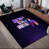 Grand Theft Auto Flannel Pattern Square Carpet,Area Rug,Carpet Rug for Living Room Bedroom Sofa Playroom Decor,Non-slip Floor Mat