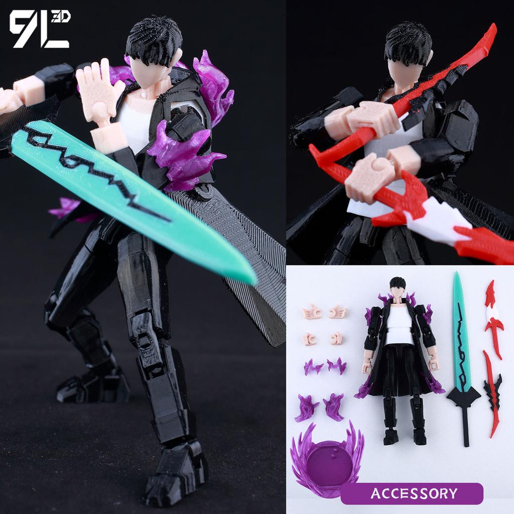 9L 3D Счастливая 13 Фигурка Jujutsu Kaisen Макет 13 T13 Мегуми Фусигу Аниме Фигурка на шарнирах Подвижная Коллекционная Игрушка Подарки