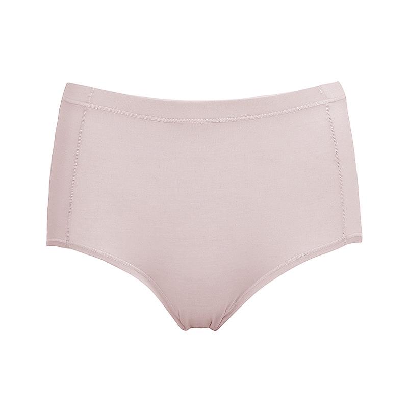 Women's Mid-High Waist Modal Cotton Triangle Panties - Comfortable, Breathable Underwear for Autumn/Winter