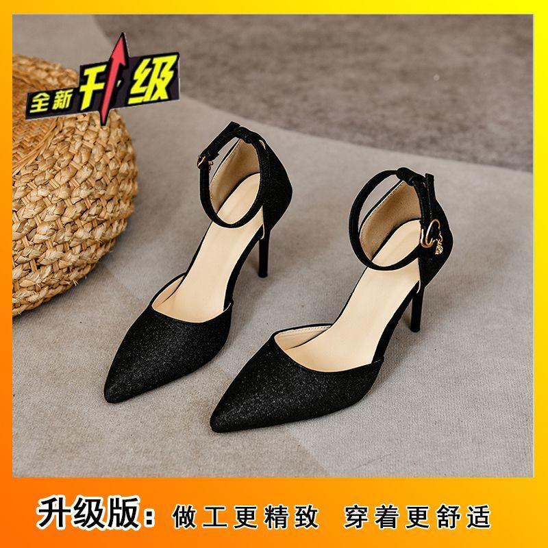 Свадебный банкет с туфлями подружки невесты, туфли на высоком каблуке с вырезами, женские, новые элегантные серебристые туфли-лодочки на шпильке с острым носком, лето и осень 2025