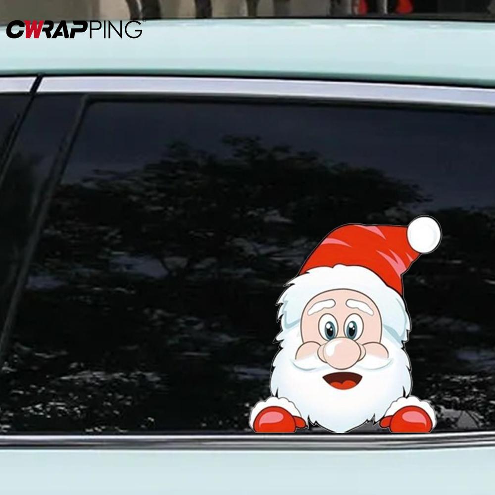 Рождественская наклейка из винила с оленем для мотоцикла, Аксессуары для мотоцикла, Наклейки для автомобиля и мотоцикла, Наклейки для электросамоката