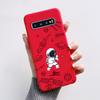 Case For Samsung Galaxy S10 S 10 Plus S10E Phone Cover Cute Rabbit Panda Painted Soft TPU Coque For Samsung S10 S10+ S10E Funda
